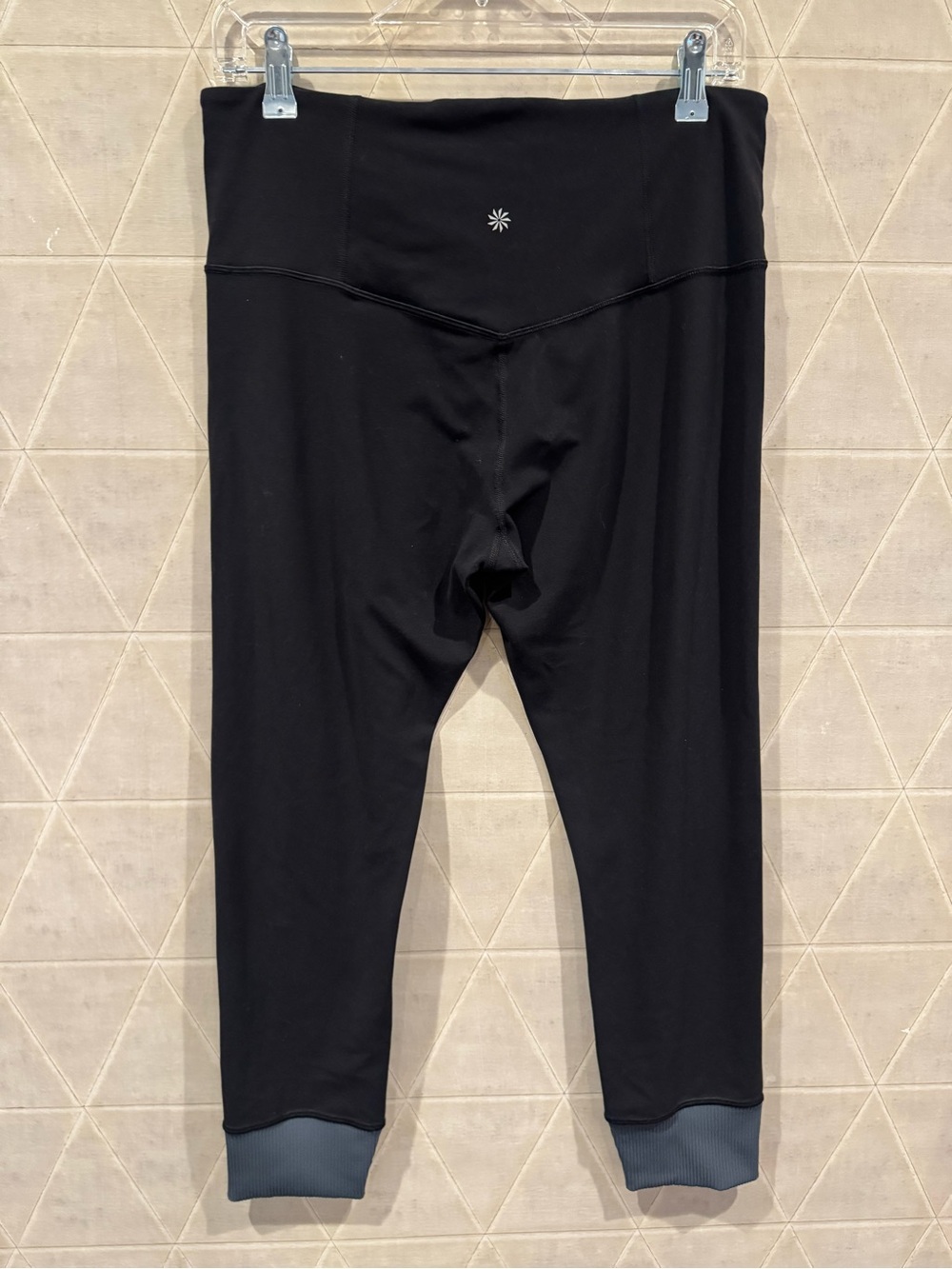 ATHLETA Elation Rib Trim 7/8 Tight Leggings size L - Picture 3 of 9
